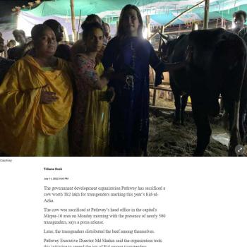 Dhakatribune: Pathway Sacrifices Cow For Transgenders On Eid Ul Azha 2022